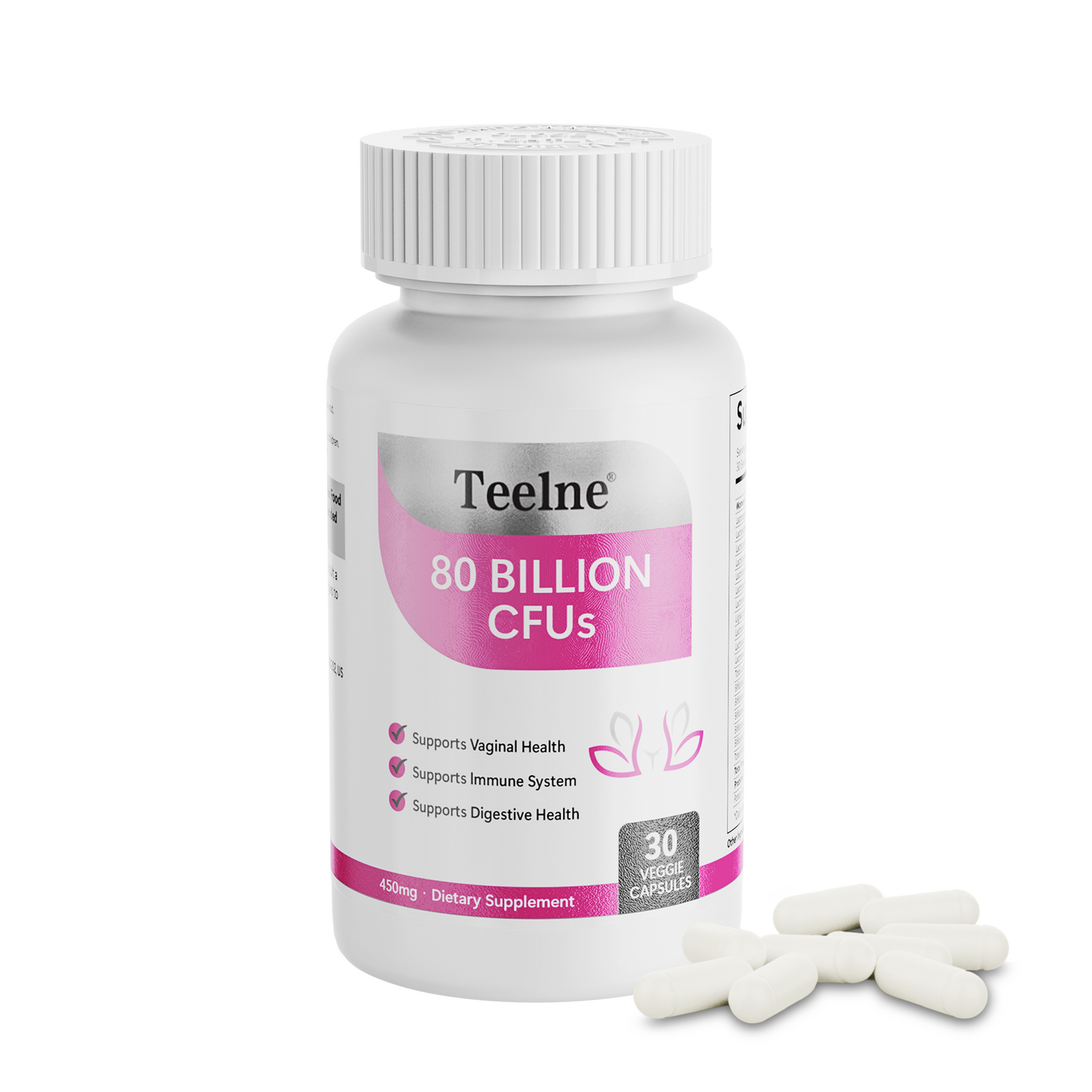 Teelne CFUs Female Probiotic Supplement